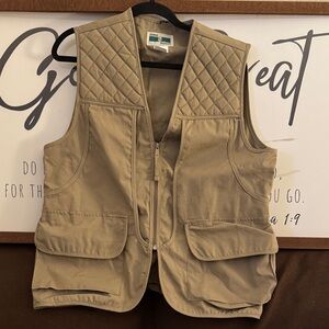 Hunter Beige Quilted Vest